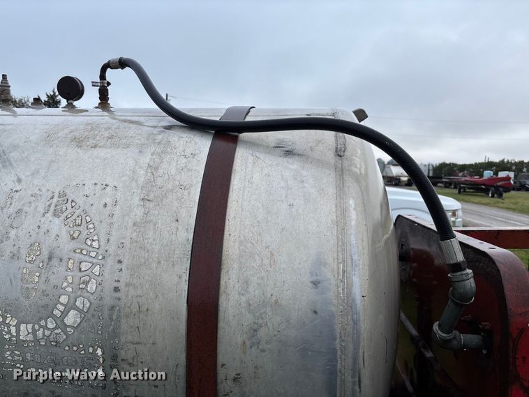 image for item EV3073 Shop built sprayer trailer