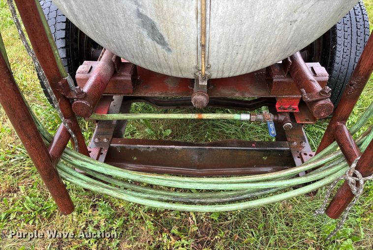 image for item EV3073 Shop built sprayer trailer