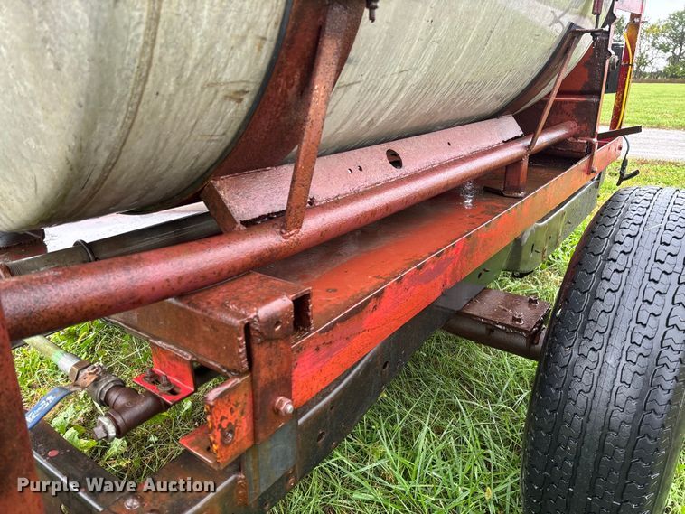 image for item EV3073 Shop built sprayer trailer