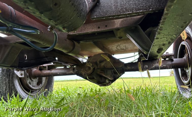 image for item EV3073 Shop built sprayer trailer