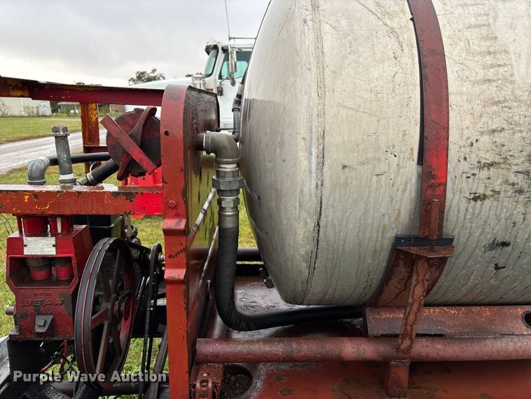 image for item EV3073 Shop built sprayer trailer