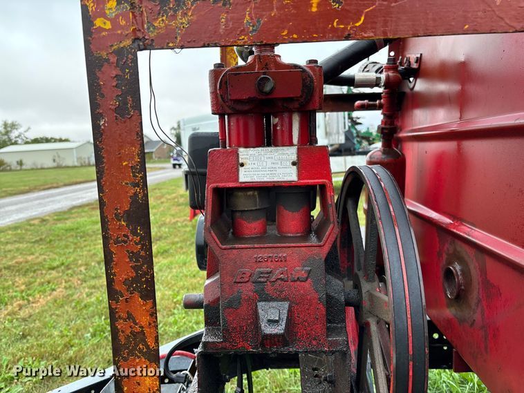 image for item EV3073 Shop built sprayer trailer