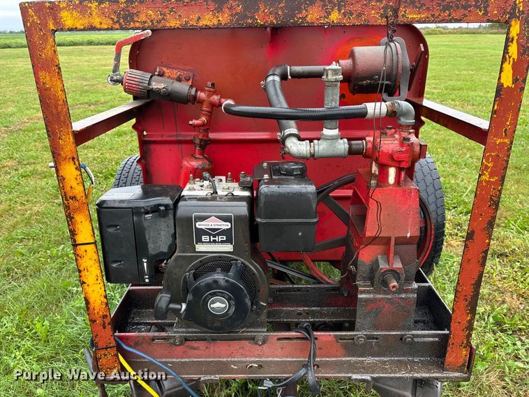 image for item EV3073 Shop built sprayer trailer