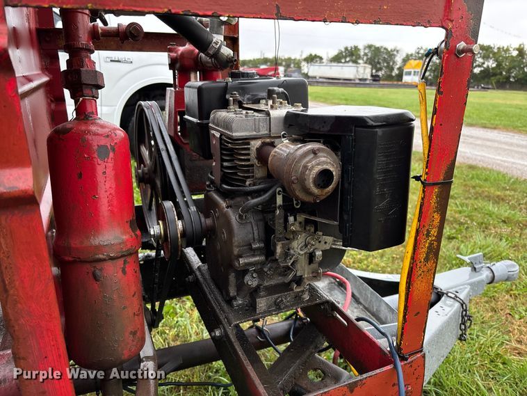 image for item EV3073 Shop built sprayer trailer