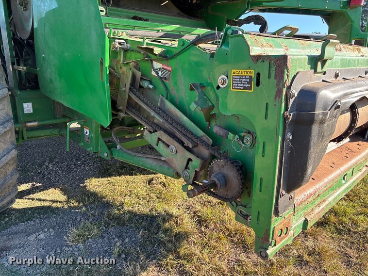 image for item EV3165 John Deere 9670 STS RWA combine