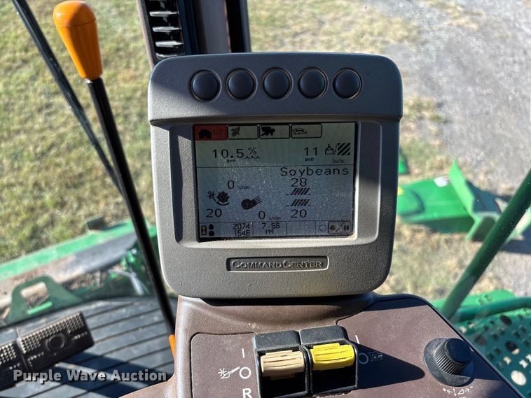 image for item EV3165 John Deere 9670 STS RWA combine