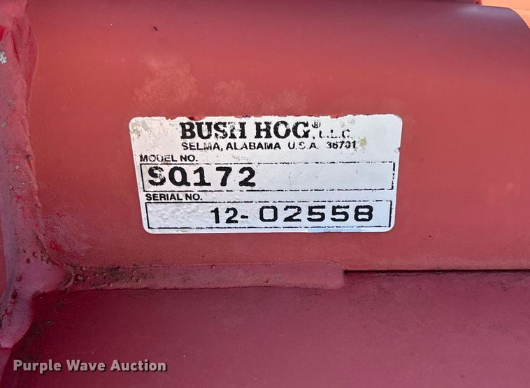 image for item EV3187 Bush Hog SQ172 rotary mower