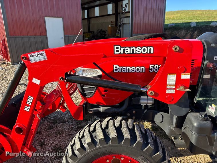 image for item EV3190 Branson 5835R MFWD tractor