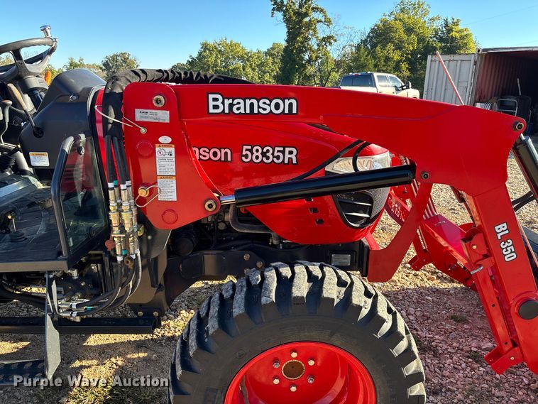 image for item EV3190 Branson 5835R MFWD tractor