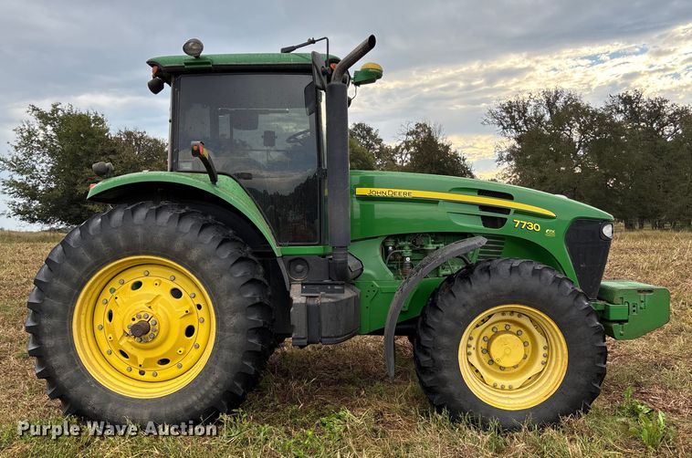 image for item EV3193 2008 John Deere 7730 MFWD tractor