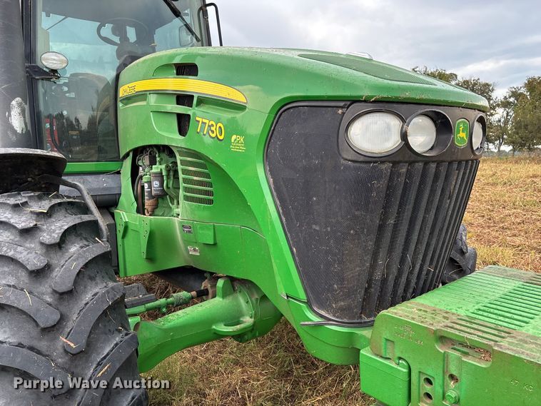 image for item EV3193 2008 John Deere 7730 MFWD tractor