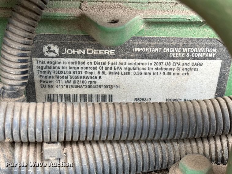 image for item EV3193 2008 John Deere 7730 MFWD tractor