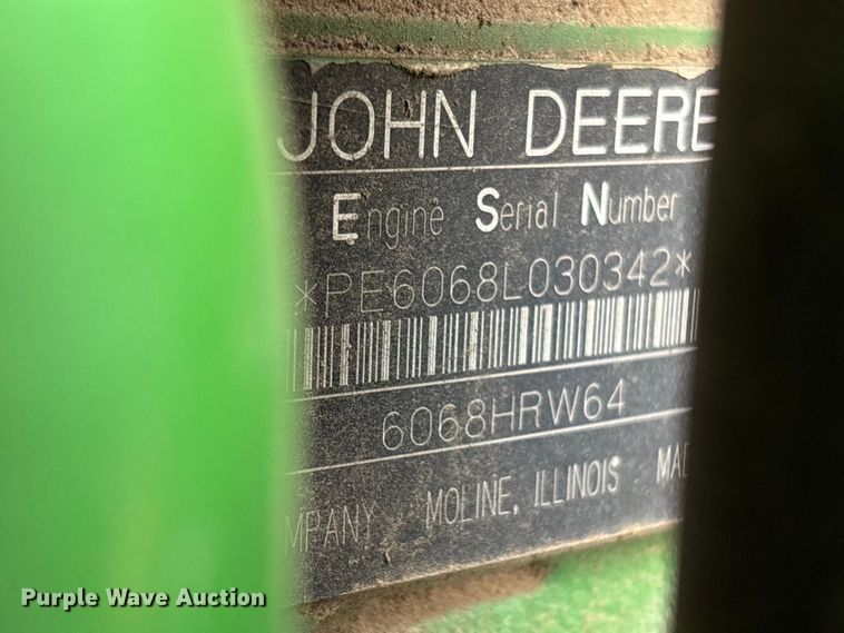 image for item EV3193 2008 John Deere 7730 MFWD tractor