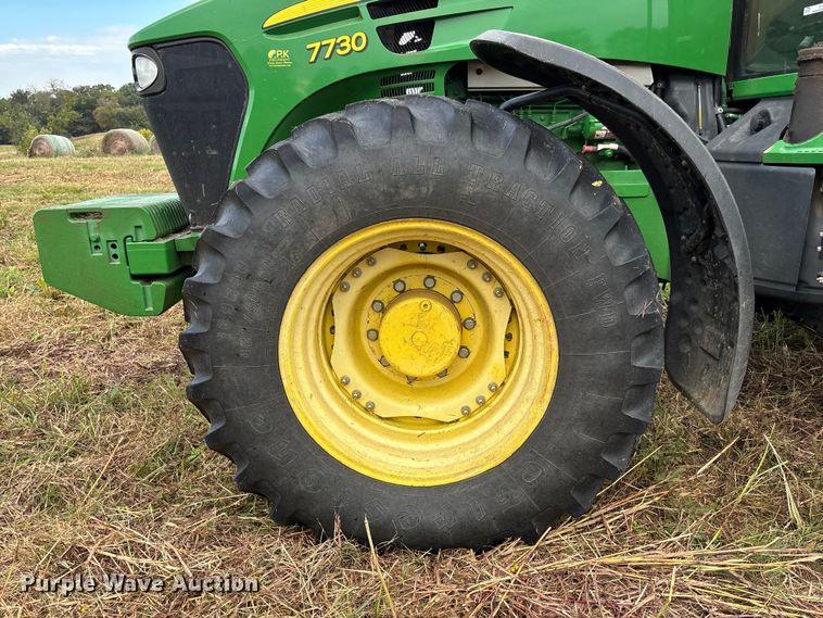 image for item EV3193 2008 John Deere 7730 MFWD tractor