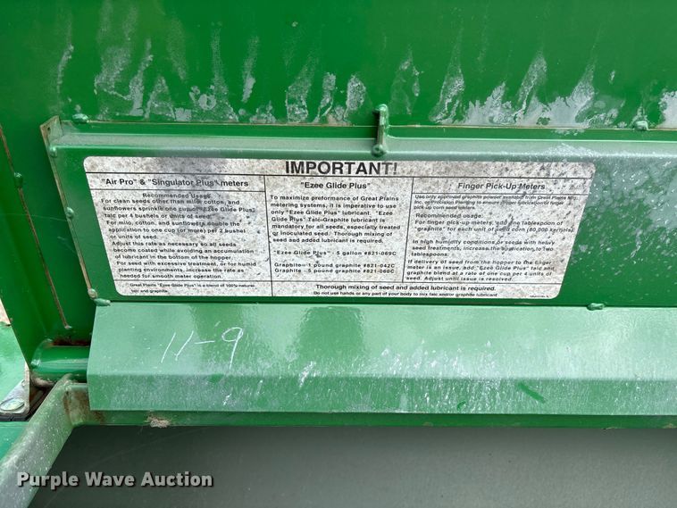 image for item EV3195 Great Plains 2525A grain drill