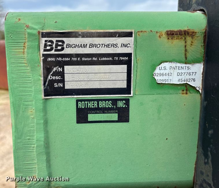 image for item EV3196 Bigham Brothers 701-776 ripper