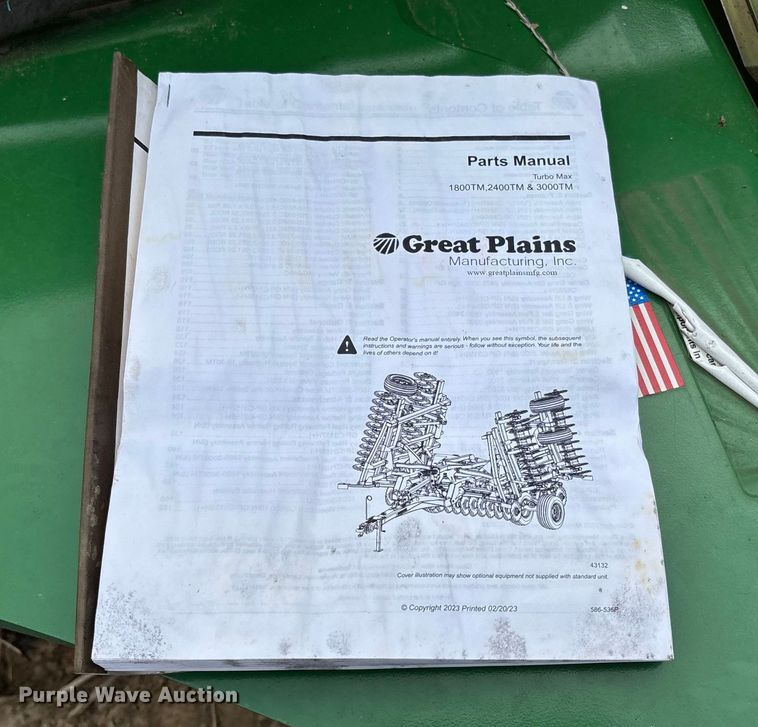 image for item EV3197 Great Plains 2400TM tandem disk