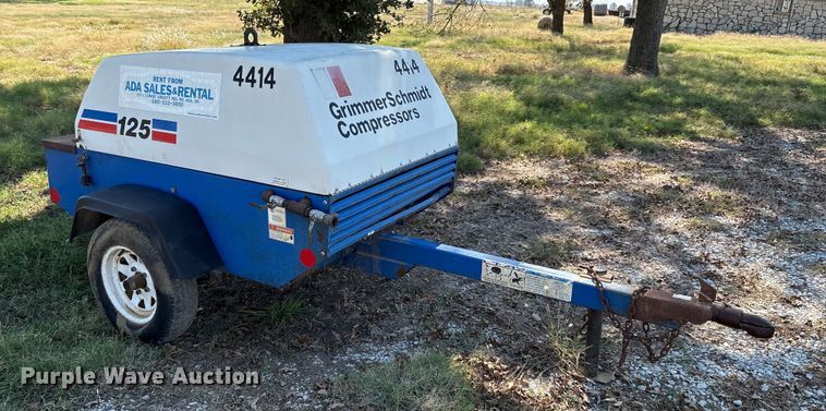 image for item GH9453 Grimmer Schmidt 125 air compressor
