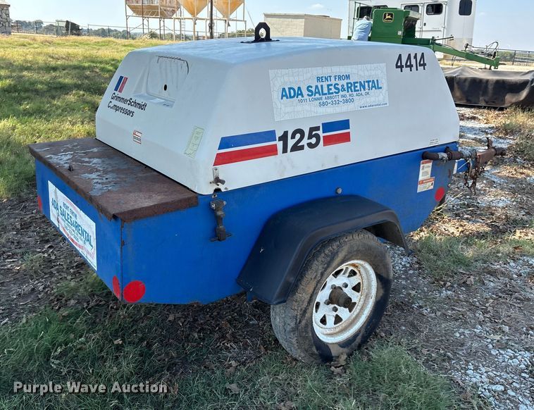 image for item GH9453 Grimmer Schmidt 125 air compressor