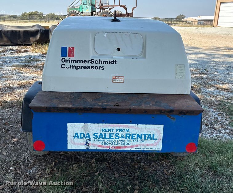 image for item GH9453 Grimmer Schmidt 125 air compressor