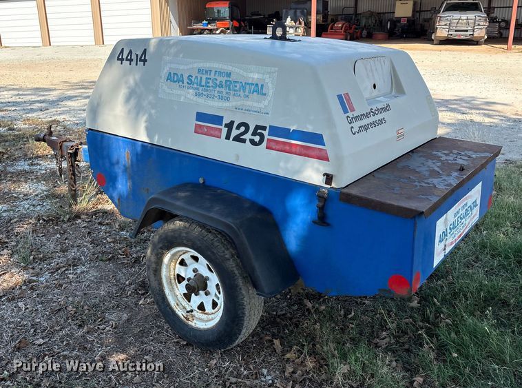 image for item GH9453 Grimmer Schmidt 125 air compressor