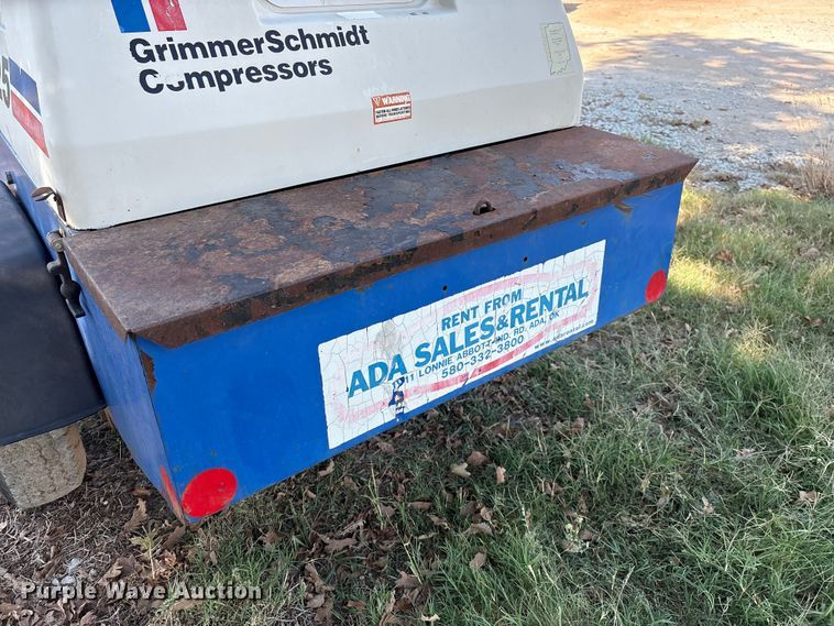 image for item GH9453 Grimmer Schmidt 125 air compressor