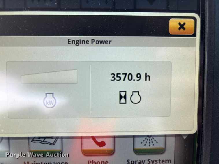 image for item YA1165 2018 John Deere R4038 sprayer