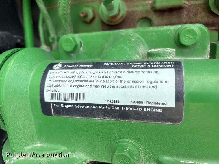 image for item YA1165 2018 John Deere R4038 sprayer