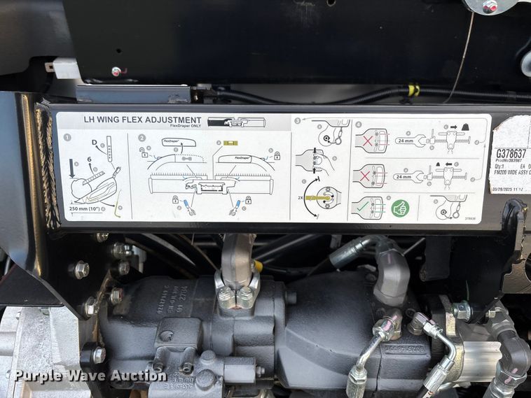 image for item YA1251 2025 Macdon FD250 flex draper head