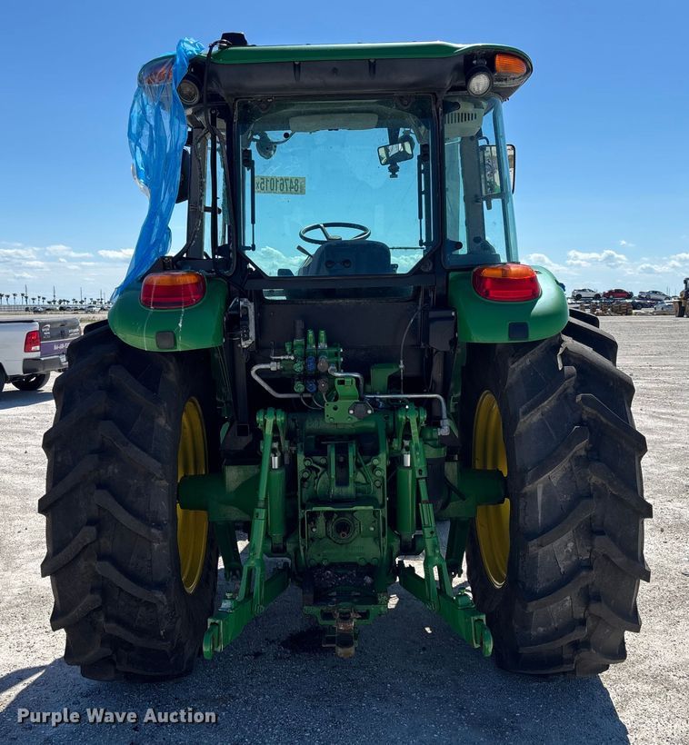 image for item YA1287 2022 John Deere 6105E MFWD tractor