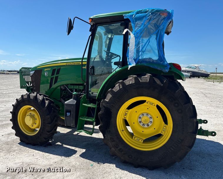 image for item YA1287 2022 John Deere 6105E MFWD tractor
