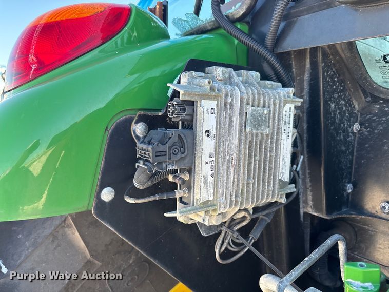 image for item YA1287 2022 John Deere 6105E MFWD tractor