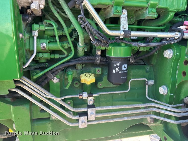 image for item YA1287 2022 John Deere 6105E MFWD tractor