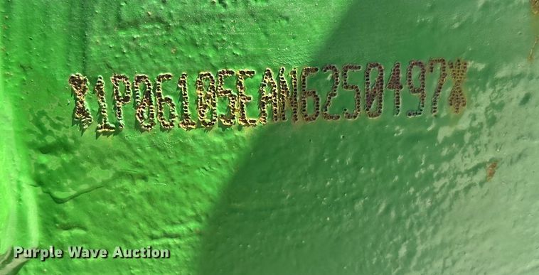 image for item YA1287 2022 John Deere 6105E MFWD tractor