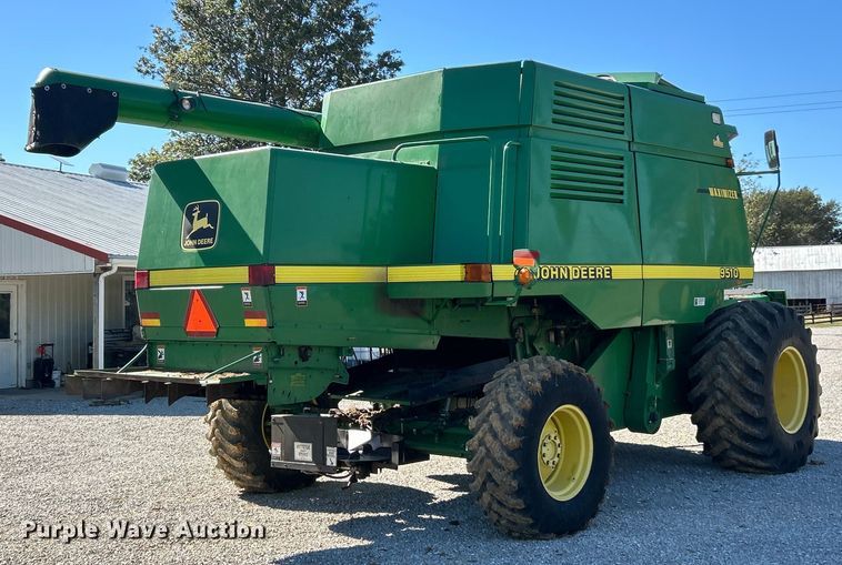 image for item YA1346 1999 John Deere 9510 Maximizer RWA combine