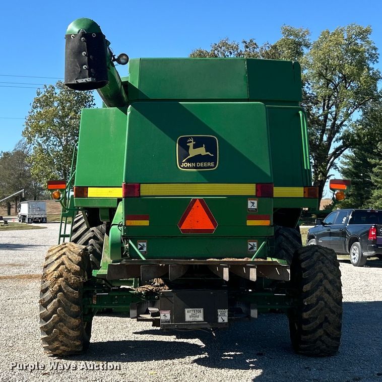 image for item YA1346 1999 John Deere 9510 Maximizer RWA combine