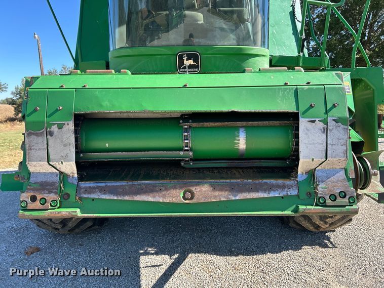 image for item YA1346 1999 John Deere 9510 Maximizer RWA combine