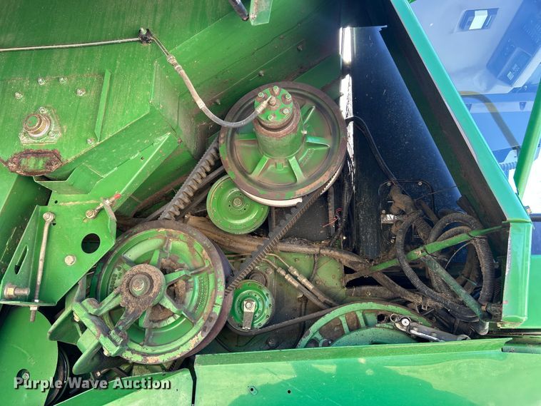 image for item YA1346 1999 John Deere 9510 Maximizer RWA combine