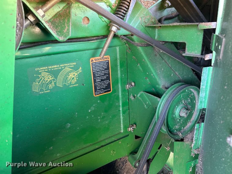 image for item YA1346 1999 John Deere 9510 Maximizer RWA combine