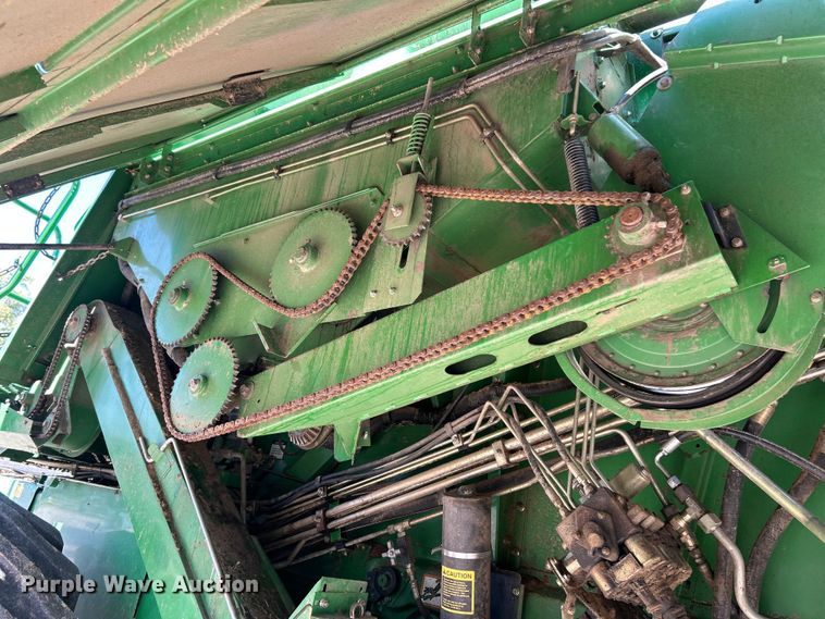image for item YA1346 1999 John Deere 9510 Maximizer RWA combine