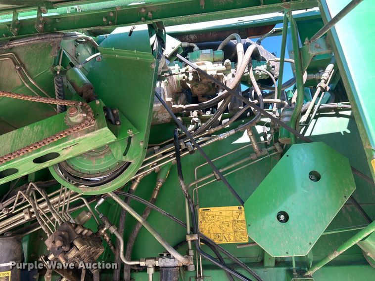 image for item YA1346 1999 John Deere 9510 Maximizer RWA combine