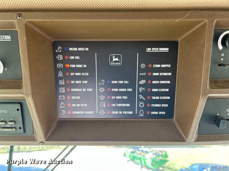 image for item YA1346 1999 John Deere 9510 Maximizer RWA combine