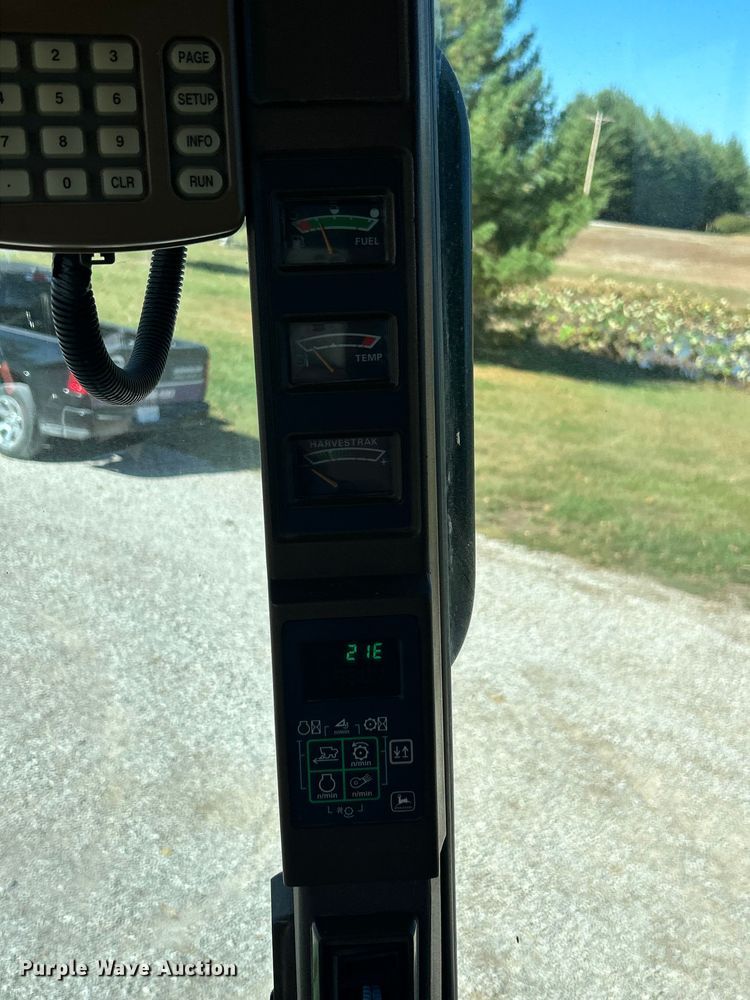 image for item YA1346 1999 John Deere 9510 Maximizer RWA combine