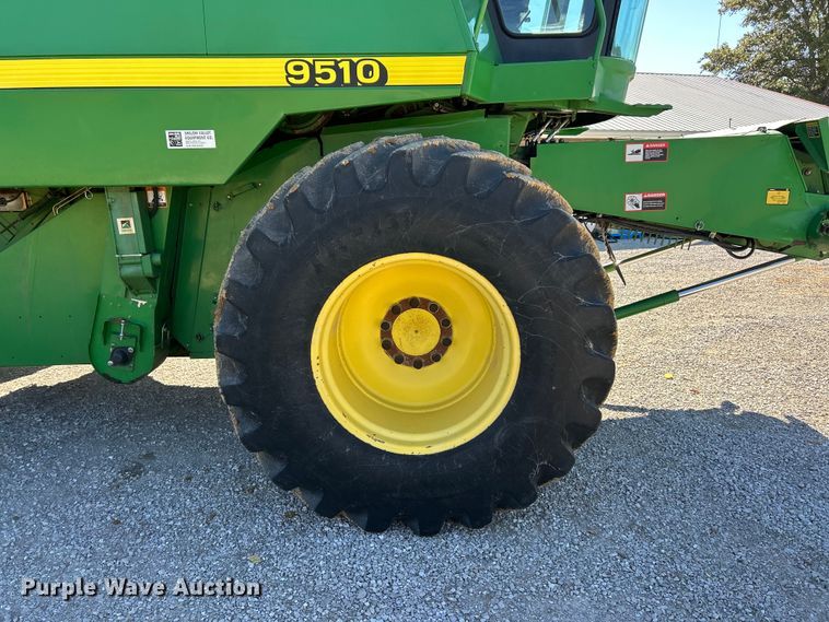 image for item YA1346 1999 John Deere 9510 Maximizer RWA combine