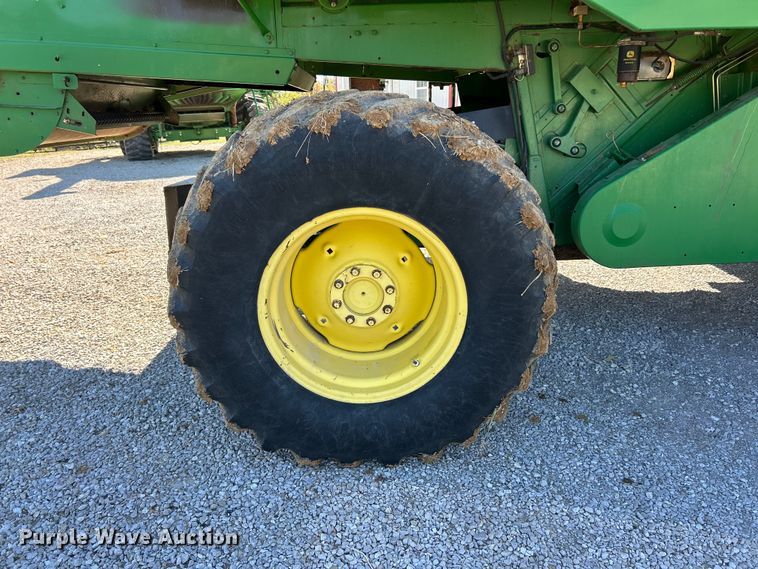 image for item YA1346 1999 John Deere 9510 Maximizer RWA combine