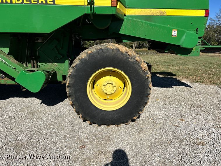 image for item YA1346 1999 John Deere 9510 Maximizer RWA combine