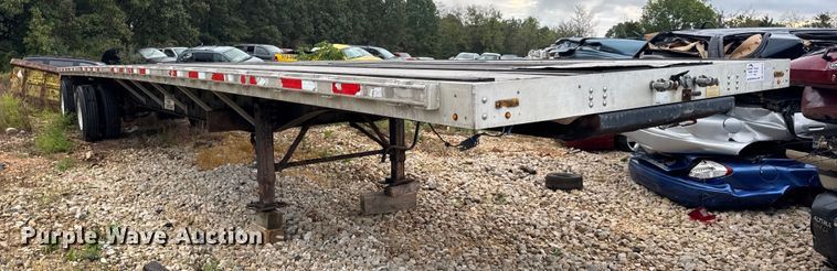 image for item DO2273 2000 Transcraft Eagle W2 flatbed trailer