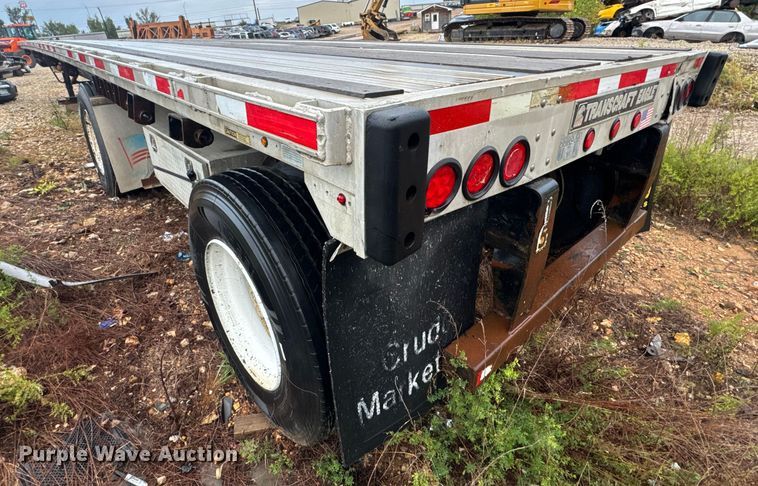image for item DO2273 2000 Transcraft Eagle W2 flatbed trailer