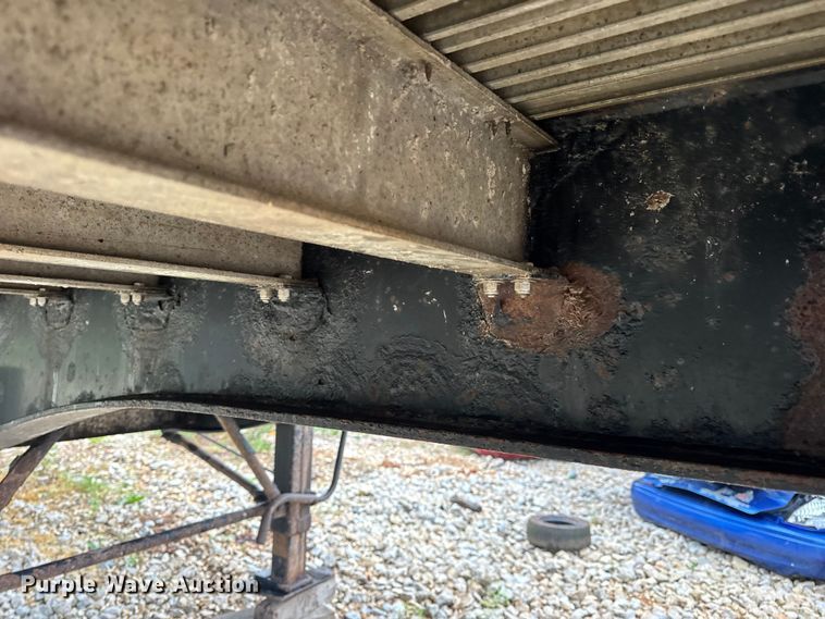 image for item DO2273 2000 Transcraft Eagle W2 flatbed trailer