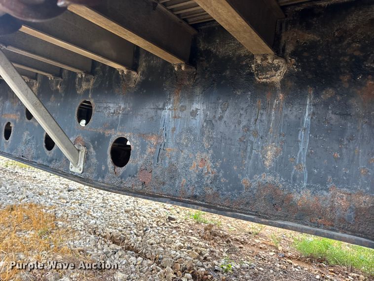 image for item DO2273 2000 Transcraft Eagle W2 flatbed trailer